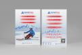 Flyer, Eintrittskarte  # 1246672 für Entwerfen Sie ein exklusiven Flyer fur eine  Skischule mit Konzentration auf Privatunterricht  Wettbewerb