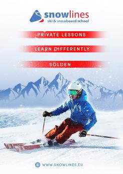 Flyer, tickets # 1246801 for Design an exclusive flyer for a ski school that focuses on private lessons  contest