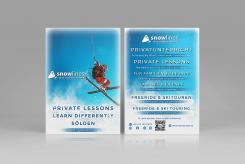 Flyer, tickets # 1247023 for Design an exclusive flyer for a ski school that focuses on private lessons  contest