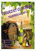 Flyer, tickets # 213320 for Poster  for the 25th edition of Toques and Clochers - International event in the world of wine and gastronomy contest
