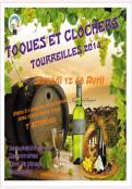 Flyer, tickets # 213321 for Poster  for the 25th edition of Toques and Clochers - International event in the world of wine and gastronomy contest