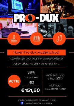 Flyer, (Toegangs)Kaart # 692143 voor muziekschool flyer wedstrijd