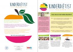 Flyer, (Toegangs)Kaart # 691660 voor Ontwerp een wervende flyer voor een kinderdiëtist wedstrijd