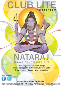 Flyer # 157340 voor Nataraj Flyer voor feesten op verschillende lokaties wedstrijd