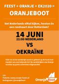 Flyer # 1016103 voor Online flyer  insta   fb  voor Oranje boot nl wedstrijd