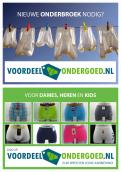 Flyer, (Toegangs)Kaart # 29089 voor Voordeelondergoed wedstrijd