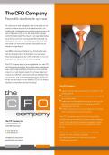 Flyer # 18831 voor Ontwerp van factsheet voor The CFO Company wedstrijd