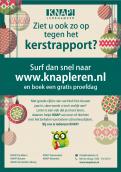 Flyer, (Toegangs)Kaart # 916311 voor Kerstactie Huiswerkinstituut wedstrijd