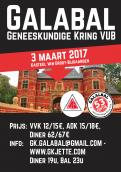 Flyer, (Toegangs)Kaart # 658762 voor Ontwerp affiche Galabal Geneeskunde VUB wedstrijd