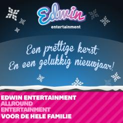 Flyer, (Toegangs)Kaart # 145408 voor Kerstkaart voor Drive in show wedstrijd