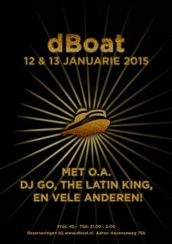 Flyer, (Toegangs)Kaart # 418450 voor dBoat wedstrijd