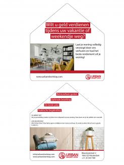 Flyer, (Toegangs)Kaart # 624224 voor FLYER ONTWERP VOOR WONINGEIGENAREN IN CENTRUM AMSTERDAM  wedstrijd