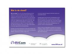 Flyer, (Toegangs)Kaart # 147420 voor Cloud backup Flyer wedstrijd