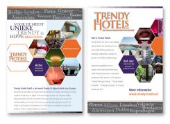 Flyer # 3352 voor Ontwerp een aantrekkelijke, stijlvolle en Trendy Flyer voor Trendy Hotels wedstrijd