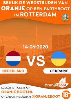 Flyer, (Toegangs)Kaart # 1017540 voor Online flyer  insta   fb  voor Oranje boot nl wedstrijd