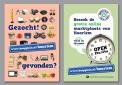 Flyer # 264109 voor Hippe flyer voor een lokale tweedehands website (Koopplein Haarlem) wedstrijd
