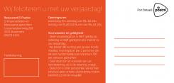 Flyer, (Toegangs)Kaart # 178343 voor El Pueblo Kortingsbon - verjaardagskaart wedstrijd