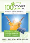 Flyer # 57271 voor zonnepanelen flyer voor 100procentgroen.eu wedstrijd