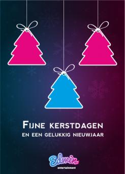 Flyer, (Toegangs)Kaart # 143994 voor Kerstkaart voor Drive in show wedstrijd