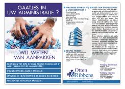 Flyer, (Toegangs)Kaart # 554118 voor Ontwerp een pakkende flyer voor ons administratiekantoor! wedstrijd