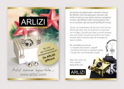 Flyer, (Toegangs)Kaart # 539632 voor ontwerp een luxe flyer voor een B2B mailing voor sieraden merk wedstrijd