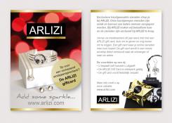 Flyer, (Toegangs)Kaart # 539634 voor ontwerp een luxe flyer voor een B2B mailing voor sieraden merk wedstrijd