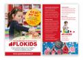 Flyer, (Toegangs)Kaart # 739494 voor Prijzenactie, flyer kinderdagverblijf FLOKIDS DEN HAAG wedstrijd