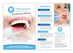 Flyer # 1063033 voor Flyer voor tandartspraktijk wedstrijd