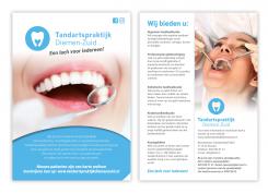 Flyer # 1063036 voor Flyer voor tandartspraktijk wedstrijd