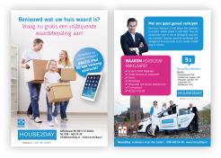 Flyer, (Toegangs)Kaart # 591545 voor Flyer voor makelaar ( winnaar kan meerdere opdrachten verwachten ) wedstrijd