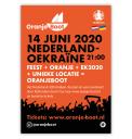 Flyer # 1016298 voor Online flyer  insta   fb  voor Oranje boot nl wedstrijd