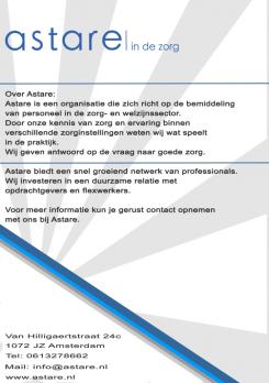 Flyer, (Toegangs)Kaart # 20147 voor Hippe design wervingsflyer voor Astare wedstrijd