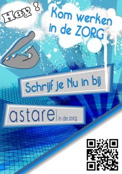 Flyer, (Toegangs)Kaart # 20340 voor Hippe design wervingsflyer voor Astare wedstrijd