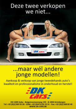 Flyer, (Toegangs)Kaart # 4942 voor DK CARS - Flyer wedstrijd