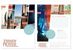 Flyer # 3327 voor Ontwerp een aantrekkelijke, stijlvolle en Trendy Flyer voor Trendy Hotels wedstrijd