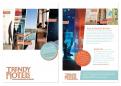 Flyer # 3345 voor Ontwerp een aantrekkelijke, stijlvolle en Trendy Flyer voor Trendy Hotels wedstrijd