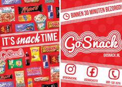 Flyer, (Toegangs)Kaart # 813638 voor GoSnack Flyer wedstrijd