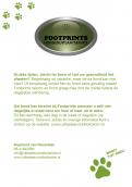 Flyer # 134408 voor Footprints Hondenuitlaatservice Flyer wedstrijd