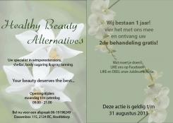 Flyer # 226632 voor Ontwerp een elegante high-end flyer voor ons 1-jarig jubileum! wedstrijd