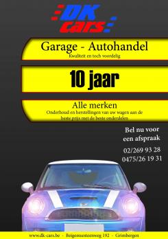 Flyer, (Toegangs)Kaart # 4349 voor DK CARS - Flyer wedstrijd