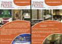 Flyer # 3156 voor Ontwerp een aantrekkelijke, stijlvolle en Trendy Flyer voor Trendy Hotels wedstrijd