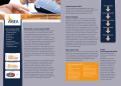 Flyer # 25114 voor Folder verzuimaanpak WWB gericht op consulenten van gemeentelijke Sociale Diensten wedstrijd