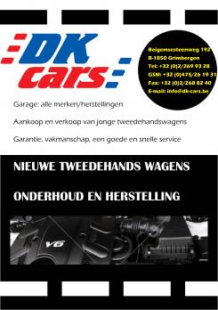 Flyer, (Toegangs)Kaart # 4999 voor DK CARS - Flyer wedstrijd