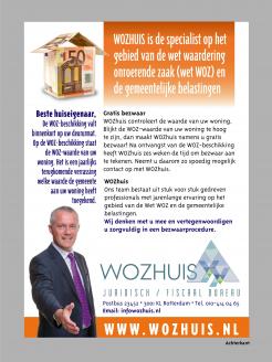 Flyer, (Toegangs)Kaart # 157751 voor Flyer voor een Fiscaal Juridisch bureau gespecialiseerd in de wet WOZ wedstrijd