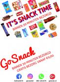 Flyer, (Toegangs)Kaart # 814178 voor GoSnack Flyer wedstrijd