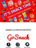 Flyer, (Toegangs)Kaart # 814179 voor GoSnack Flyer wedstrijd