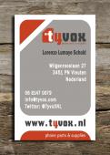 Huisstijl # 81563 voor Visitekaartje ontwerp voor TyvoX  wedstrijd