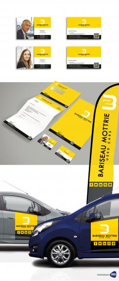 Stationery design # 1003161 for Young and sleek house style for used cars contest