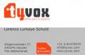 Huisstijl # 81661 voor Visitekaartje ontwerp voor TyvoX  wedstrijd
