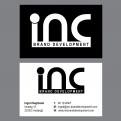 Stationery design # 837397 for Wanted: contemporary black & white logo design for INC-Brand Development! contest